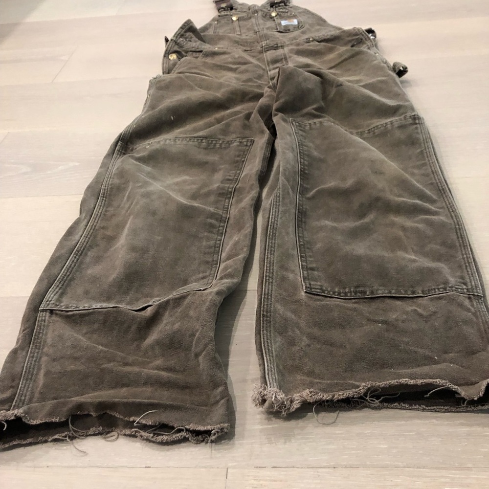 Carhartt Brown Men’s Cargo Overalls - Picture 12 of 12